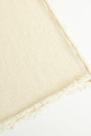 SWAYING/KNIT hairy hem stitching straight skirt SW24SS3B02 off-white PS79